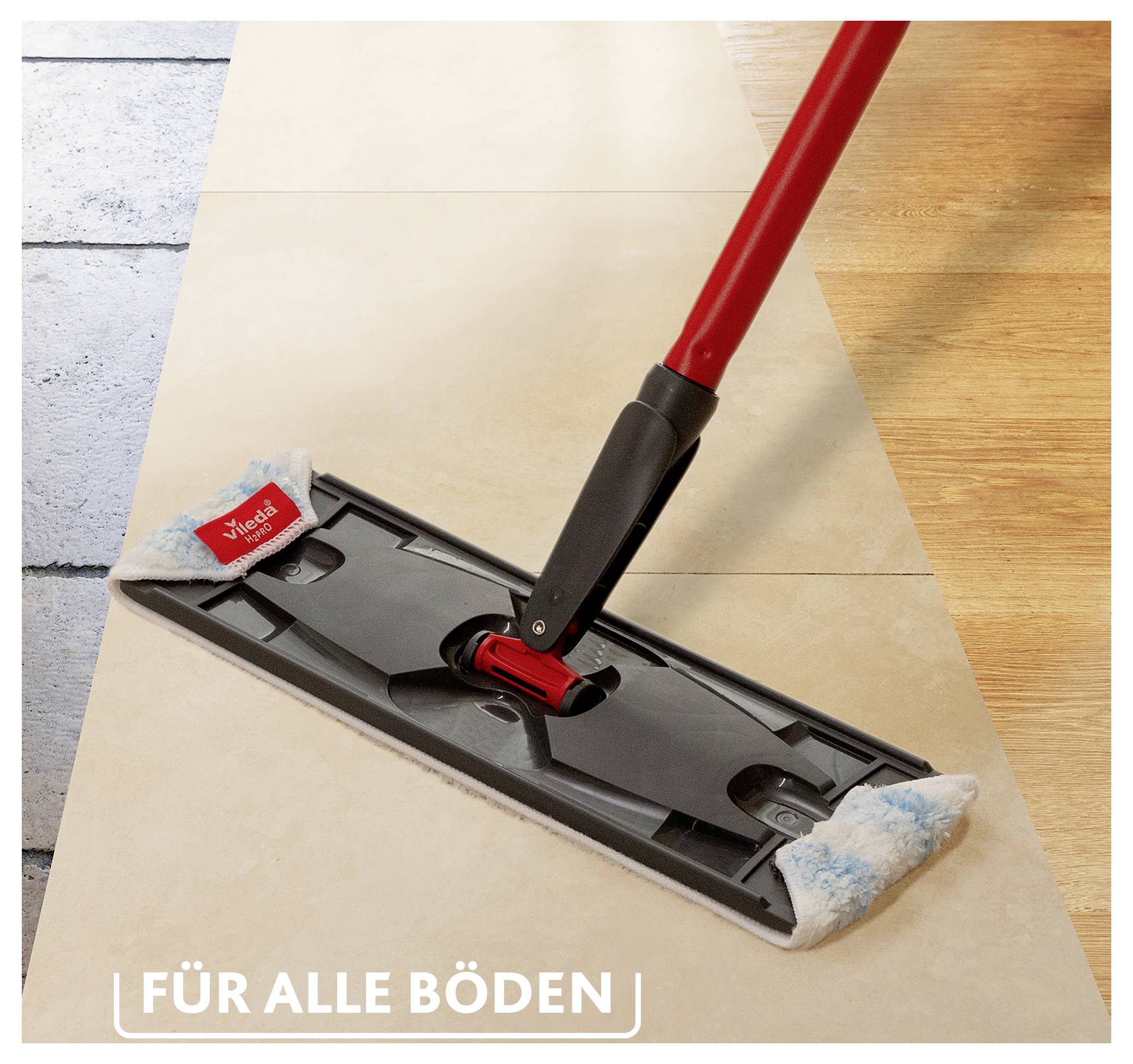 Vileda 175787 Vileda H2PRO EXTRA Плоская насадка для швабры, 1 шт.