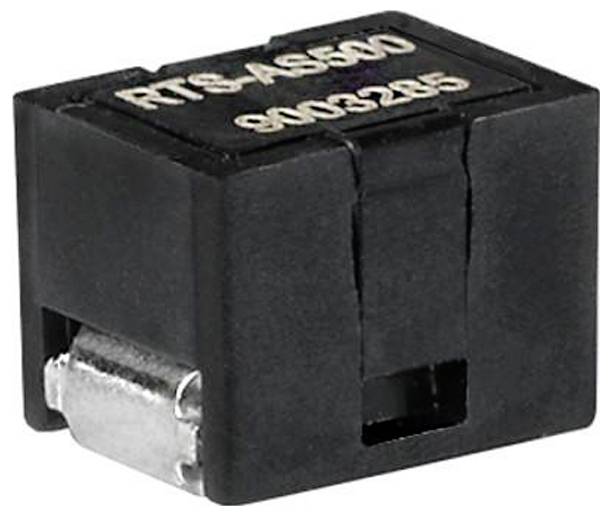 'RTS-AS500 9003285' czarny element elektroniczny ze złączem bocznym o metalicznym wykończeniu.