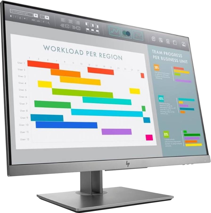 Восстановленный монитор HP EliteDisplay E243i (хорошее состояние) EEK F (A - G) 61 см (24 дюйма) 1920 x 1200 пикселей 16:10 5 мс H
