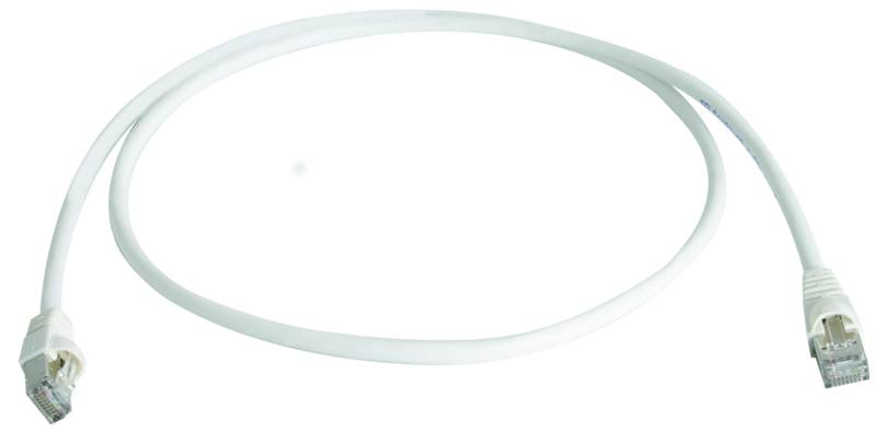Сетевой кабель Telegärtner 100008658, 1 шт., RJ45, CAT 6a, S/FTP, 5,0 м, белый