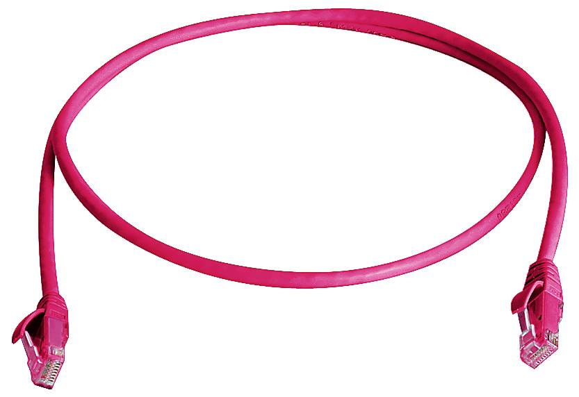 Сетевой кабель Telegärtner 100008898, 1 шт., RJ45, CAT 6, 7,5 м, красный