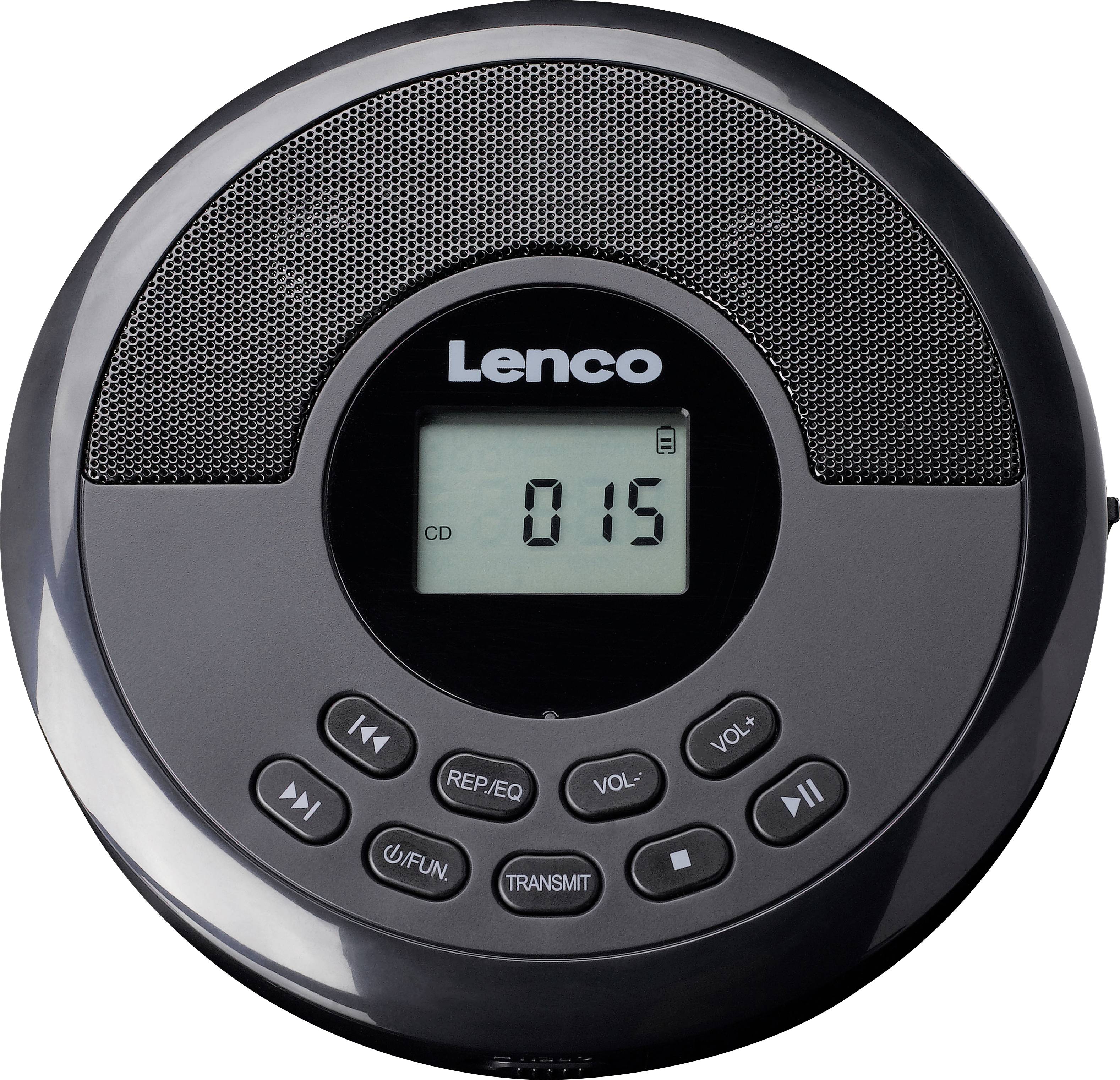 Портативний CD-програвач Lenco CD-340BK 1 шт.