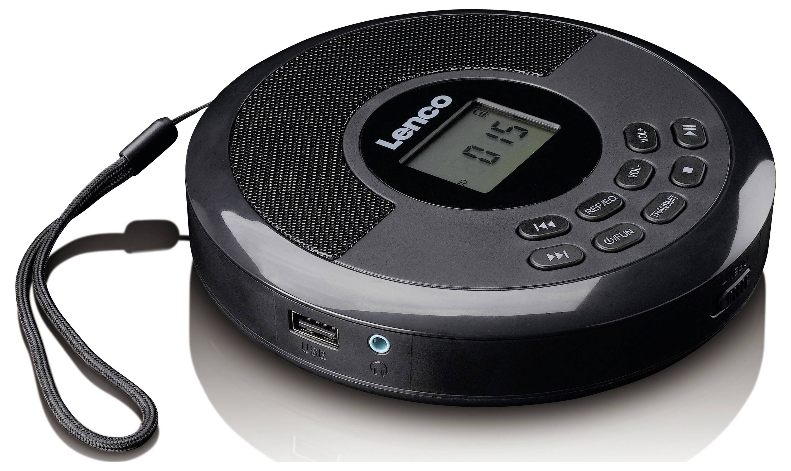 Портативний CD-програвач Lenco CD-340BK 1 шт.