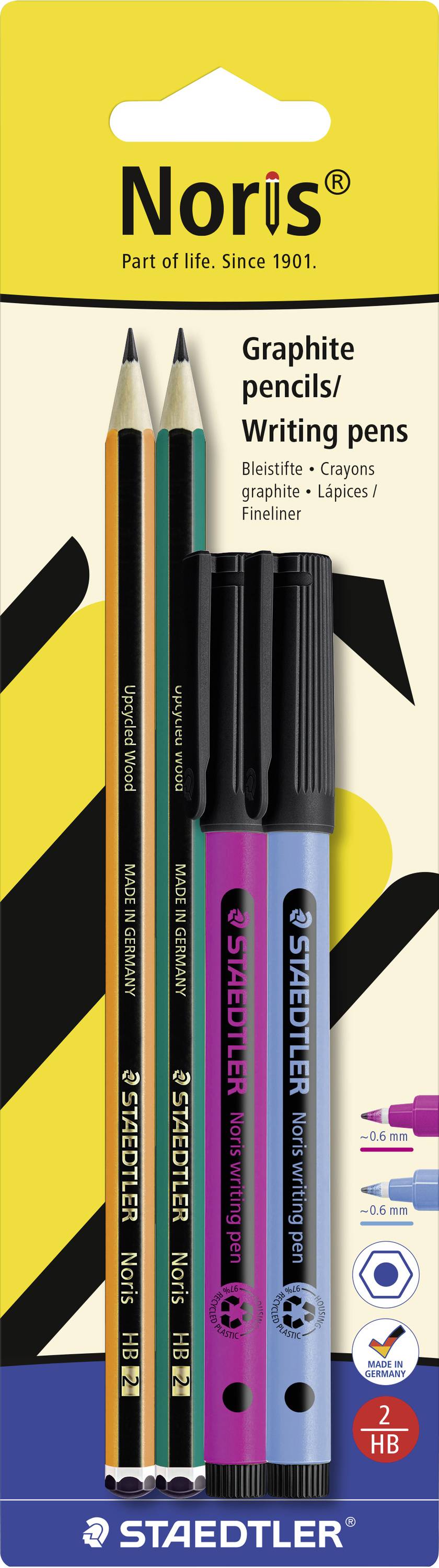 Набор карандашей Staedtler Noris® 120 61 BK4-1, 4 шт.
