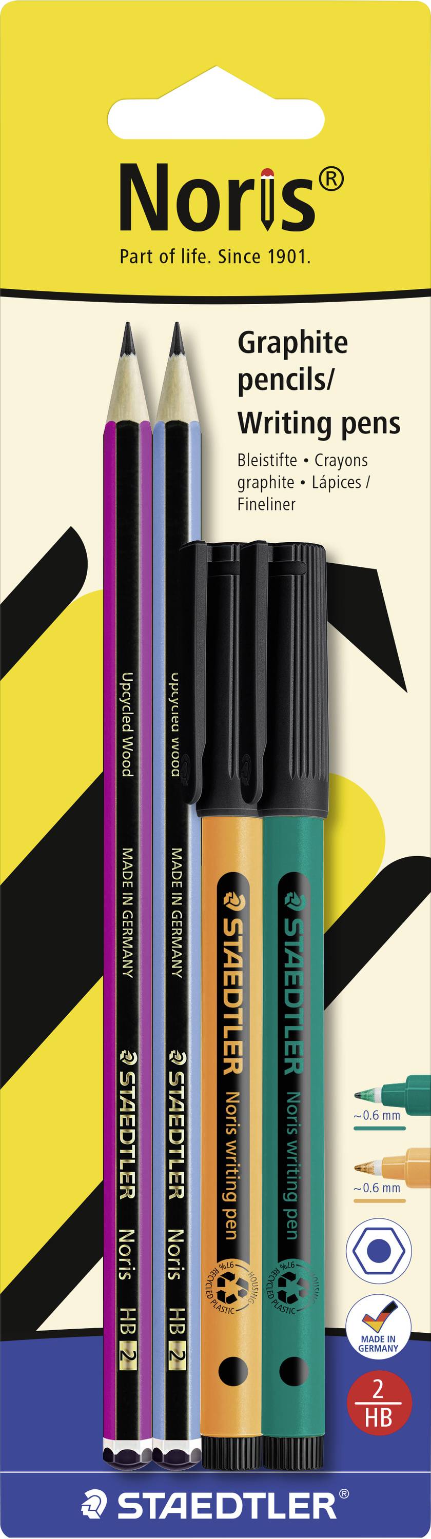 Набор карандашей Staedtler Noris® 120 61 BK4-2, 4 шт.