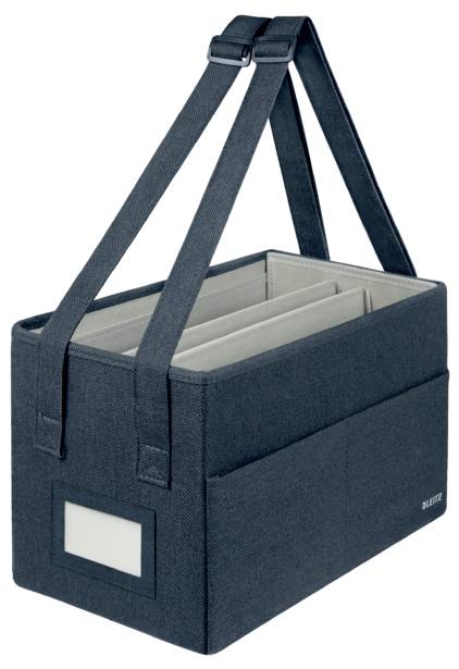 Сумка-переноска Leitz Desk Sharing Belt Bag 65760089, 35,6 см (14 дюймов), (Ш x В x Г) 355 x 210 x 200 мм, серая.