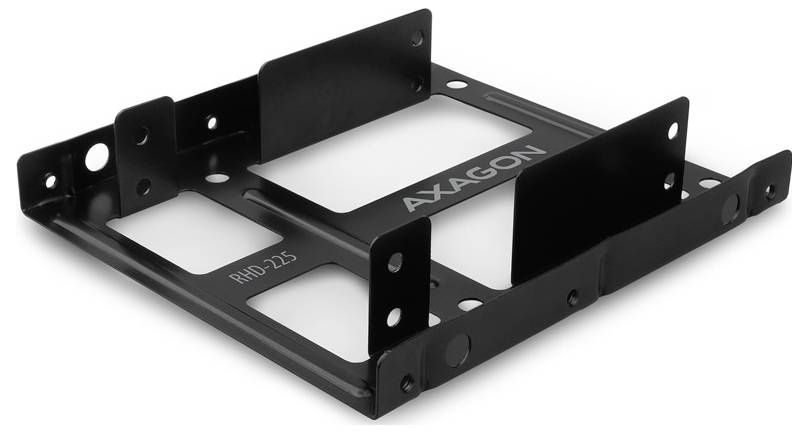 AXAGON RHD-225 Rama montażowa na 2x 2,5" w gnieździe 3,5"-1