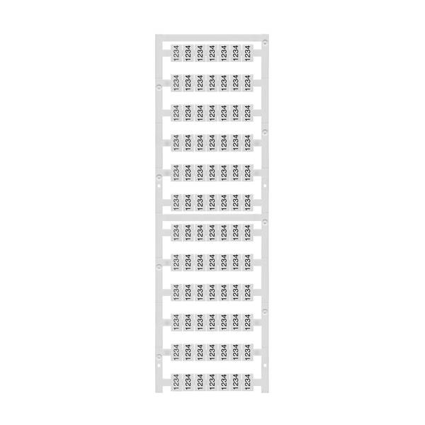 Weidmüller 1906010000 WS 12/8 PLUS MC SDR Zaciski do oznaczania Pole powierzchni etykietowania: 12 x 8 mm Ilość znaczników: 84 84 szt.