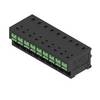 Weidmüller 2913670000 Zacisk PCB 4 mm² Ilość styków 9 czarny 11 szt. tuba