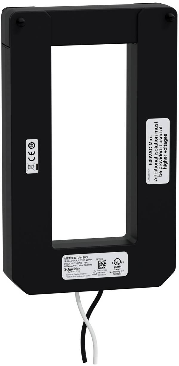 Schneider Electric METSECTLV4200U METSECTLV4200U Przekładnik prądowy do konwersji kabli 1 szt.