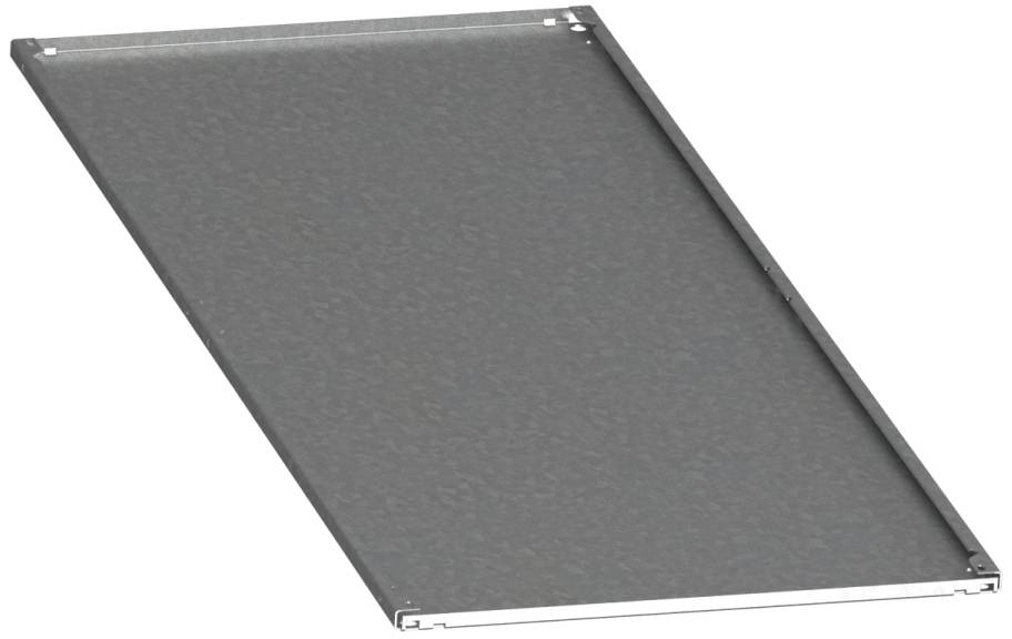 Schneider Electric NSYMP208L Szeroka płyta montażowa PanelSeT SFN, PanelSeT SF, do szaf elektrycznych H2000 W800mm, stal-6