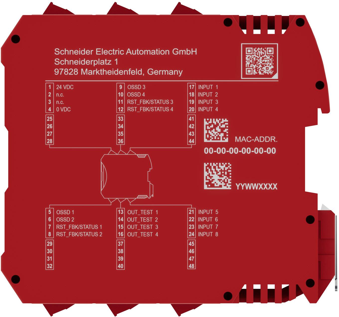 Schneider Electric XPSMCMC10804BE XPSMCMC10804BE Przekaźnik monitorujący Ilość wyjśc przekaźnikowych: 4-5