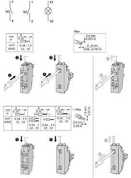 Schneider Electric XB5AD535 XB5AD535 Przełącznik wyboru IP66 1 szt.-8