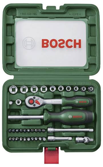 Набір храпових ключів Bosch Home and Garden 1600A039J6 1600A039J6 1/4