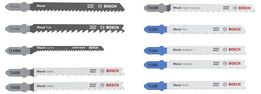 Пильный диск для лобзика Bosch, комплектующие 2607012071, 1 шт.