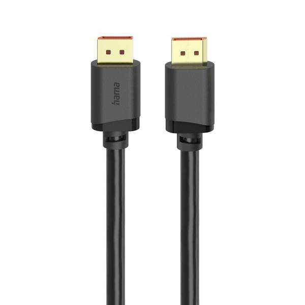 <br> Hama<br> DisplayPort<br> kabel<br> Złącze DisplayPort<br> 2 m<br> czarny<br> 00202032<br> 16K UHD<br> Kabel DisplayPort<br>