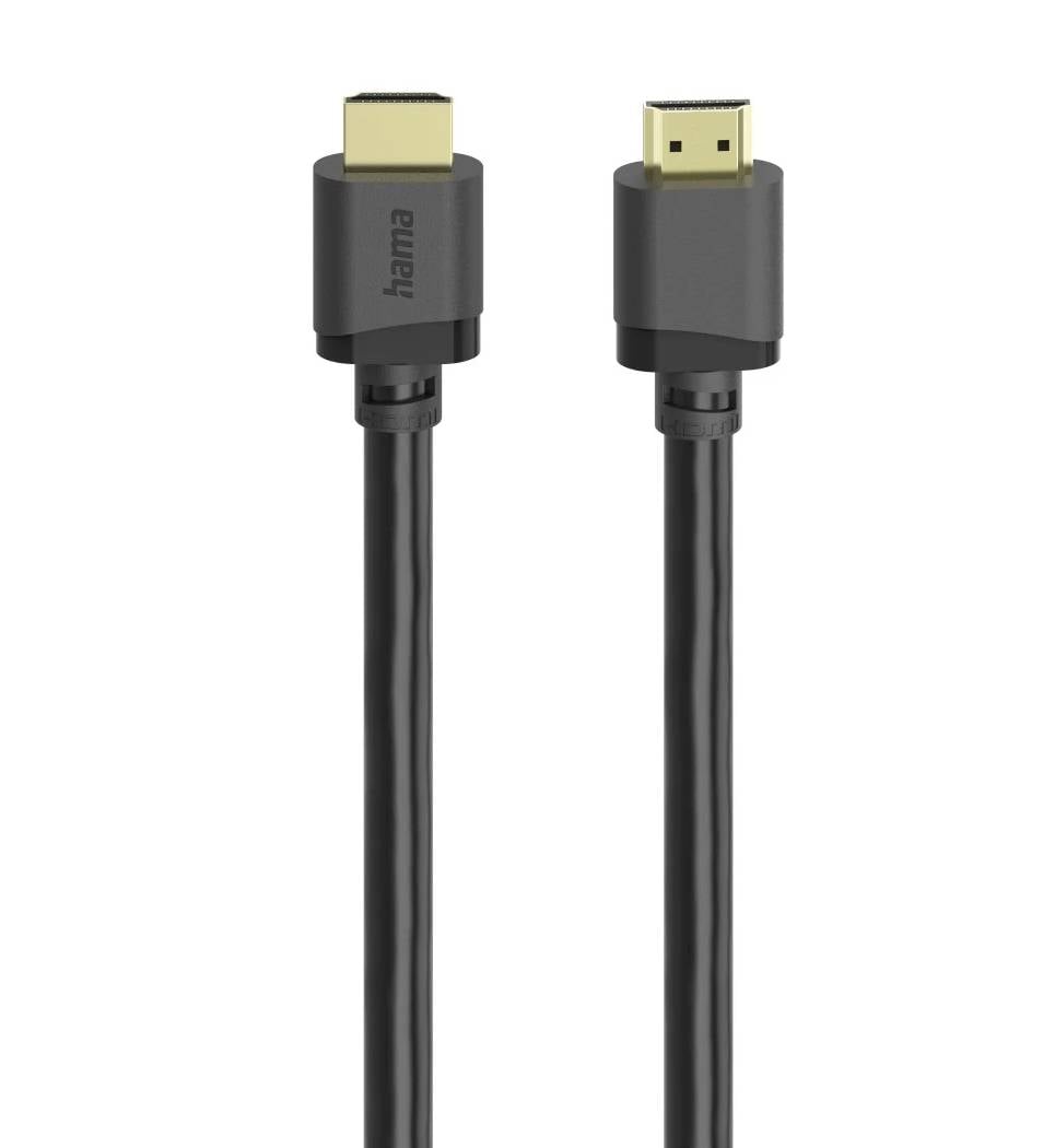 Кабель HDMI Hama HDMI-A, штекер 2 м, черный, 00202031, 8K UHD, кабель HDMI eARC