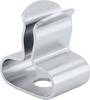TRU COMPONENTS Zacisk mocujący kabel EMC Średnica otworu montażowego 3.2 mm Maksymalna średnica mocowania 3 mm Maksymalna grubość płytki 0.5 mm Stal sprężynowa ocynkowana srebrny 1 szt.