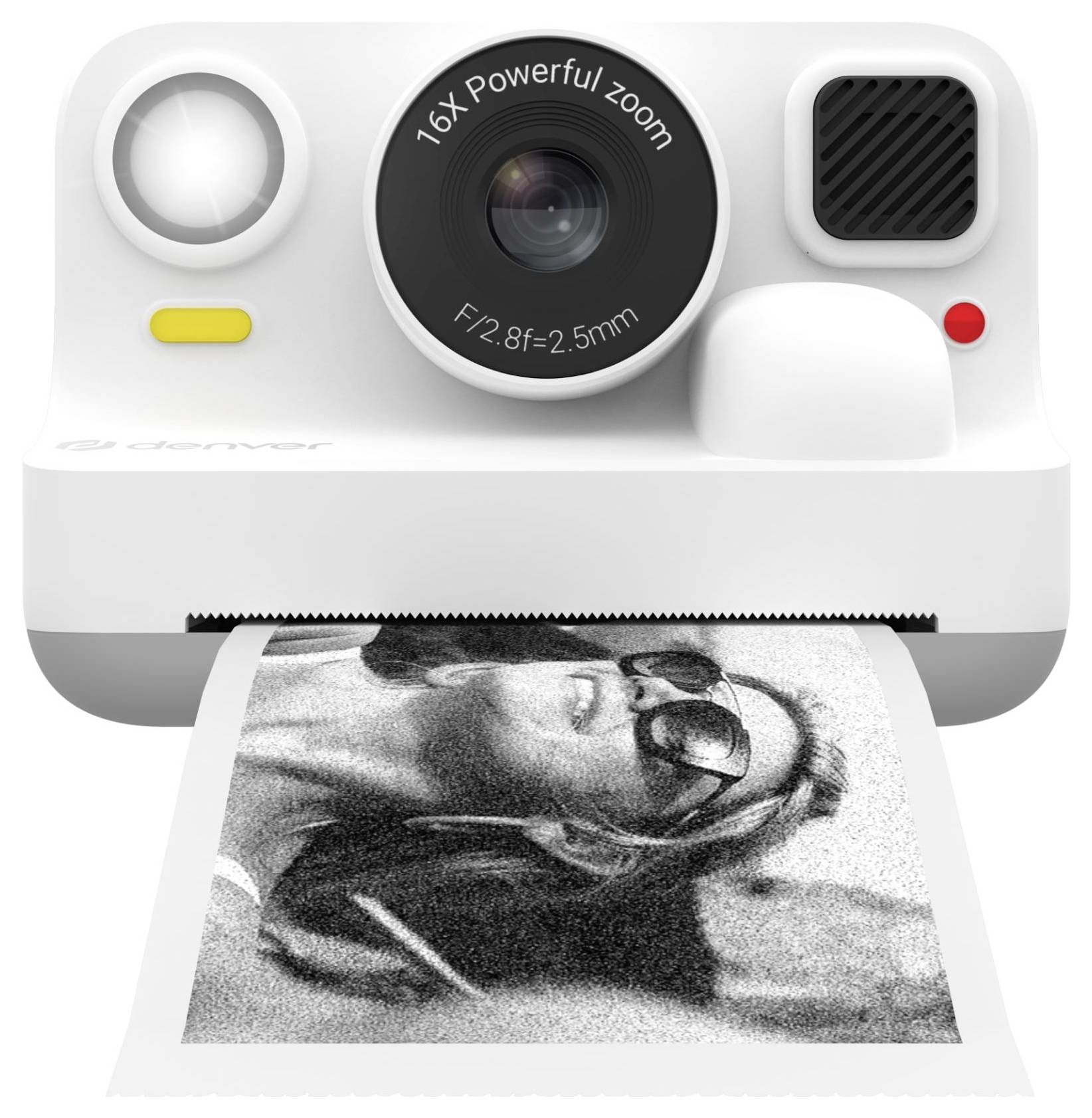 Денвер Денвер KPC-1374BT Белый фотоаппарат Polaroid