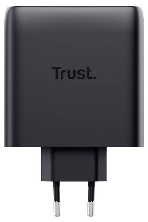 Зарядное устройство Trust Maxo USB 100 Вт PPS, Power Delivery 3.0, Black House GaN