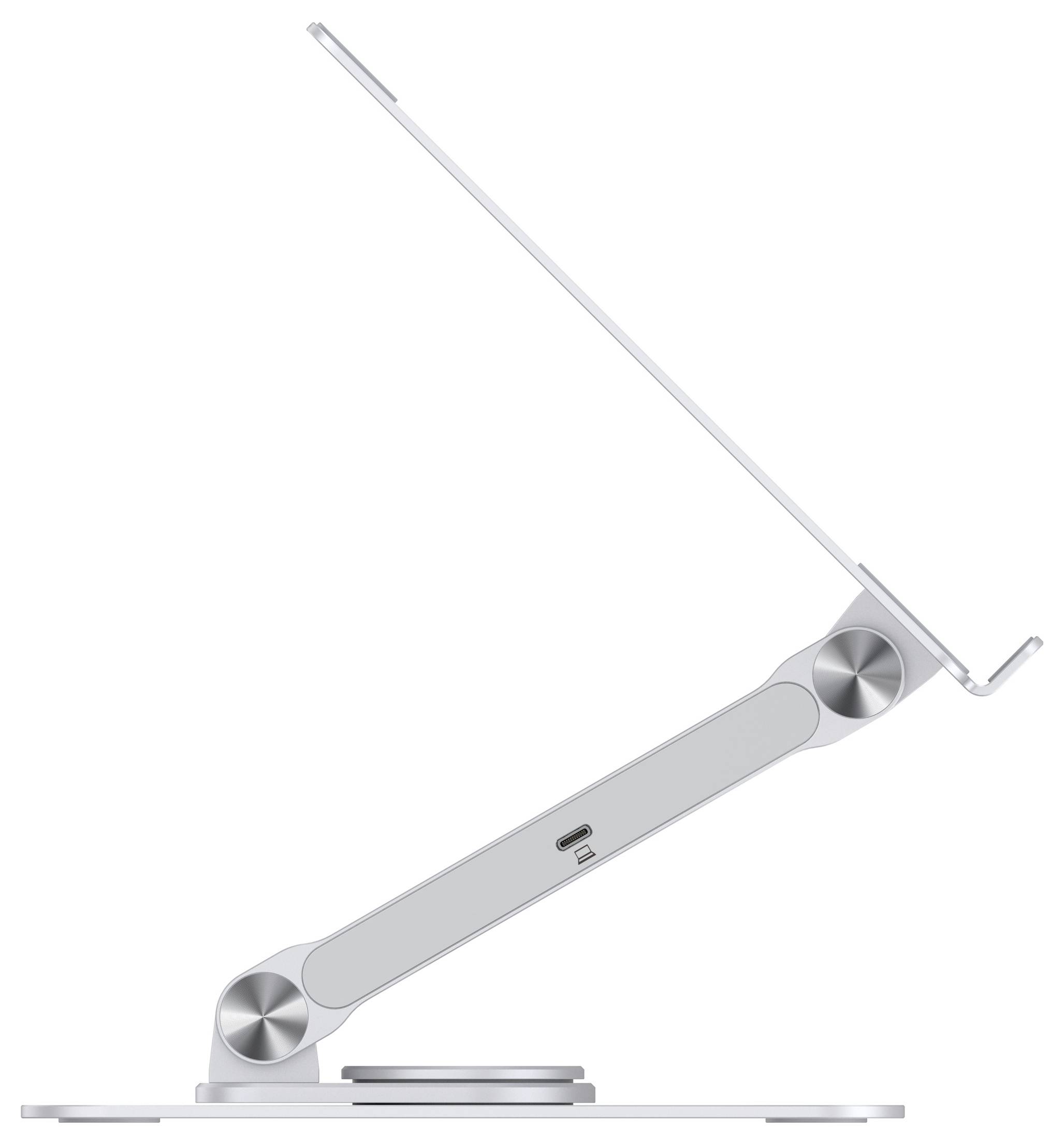 Podstawka pod notebooka Conceptronic DONN27G Laptop Stand with 7-in-1 USB 3.2 regulacja wysokości, obrotowy, funkcja hub-4