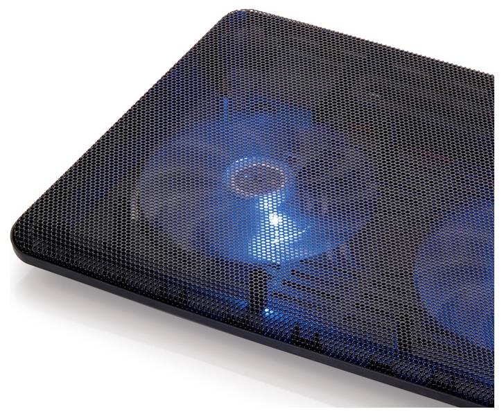 Podstawka pod notebooka z funkcją chłodzenia Conceptronic CNBCOOLPAD2F 2-Fan Laptop Cooling Pad-1