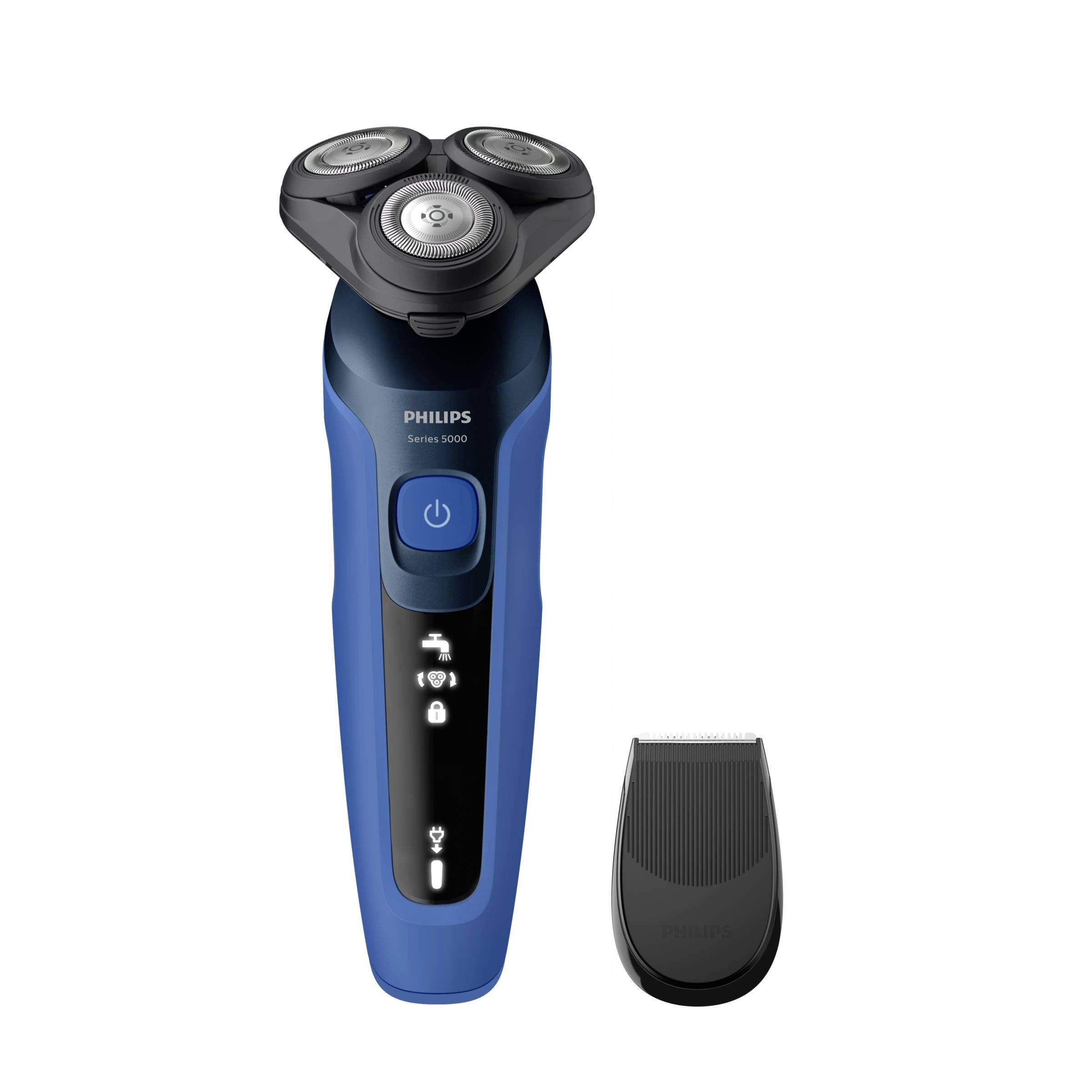 Бритва Philips S5466/17, мийна, темно-синя (матова)