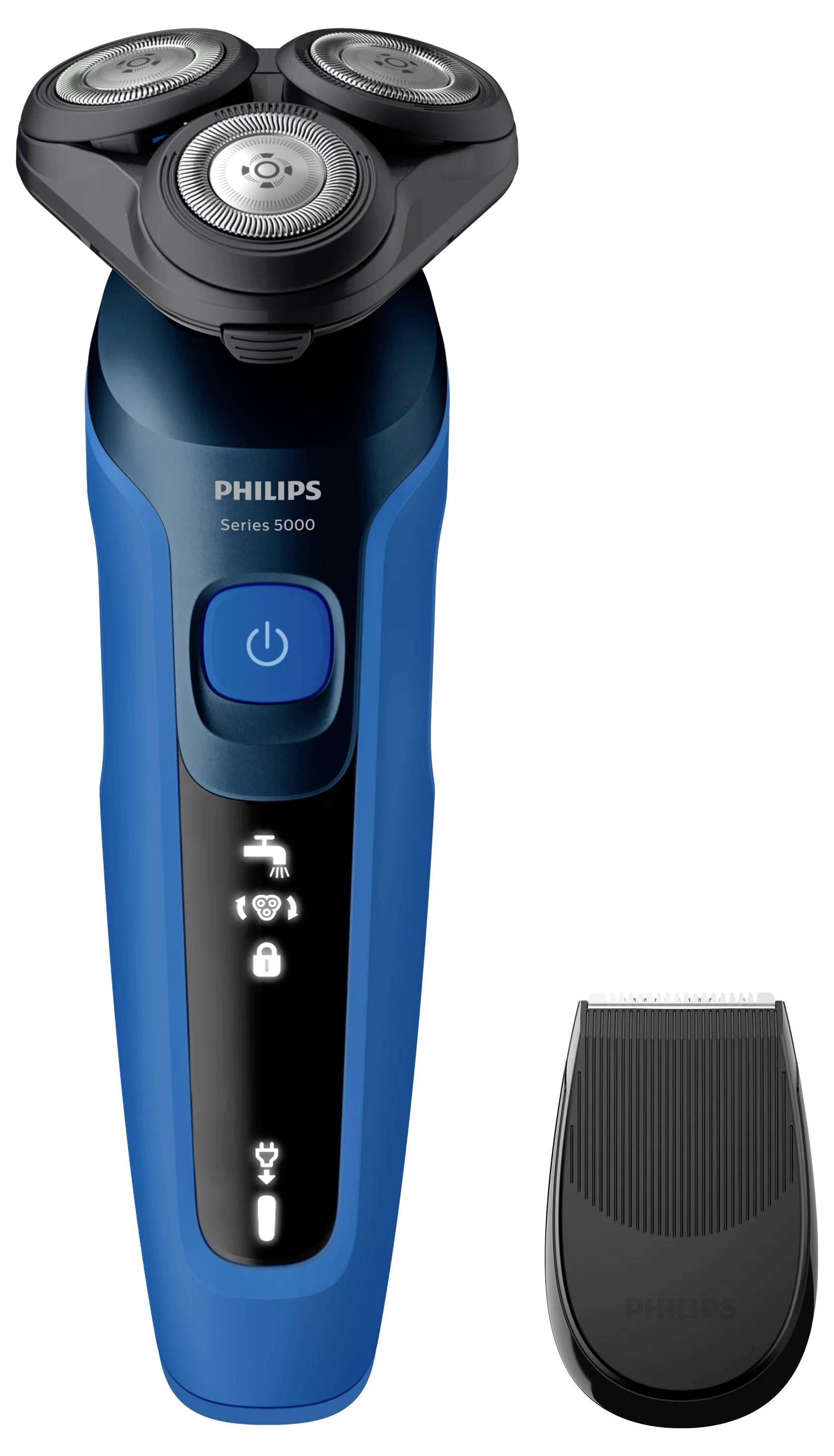 Бритва Philips S5466/17, мийна, темно-синя (матова)