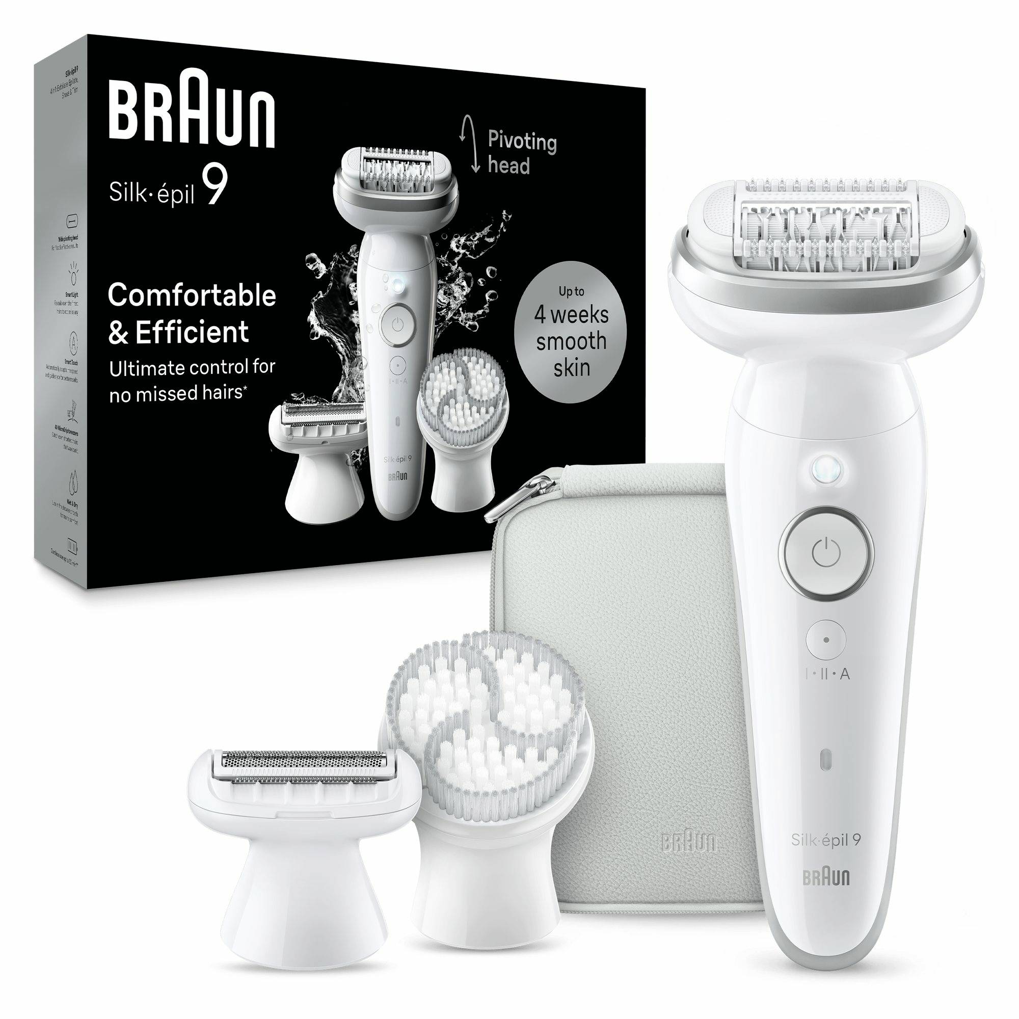 Эпилятор Braun BRAUN LEGEPIL SES9-061 SILV BOX MN