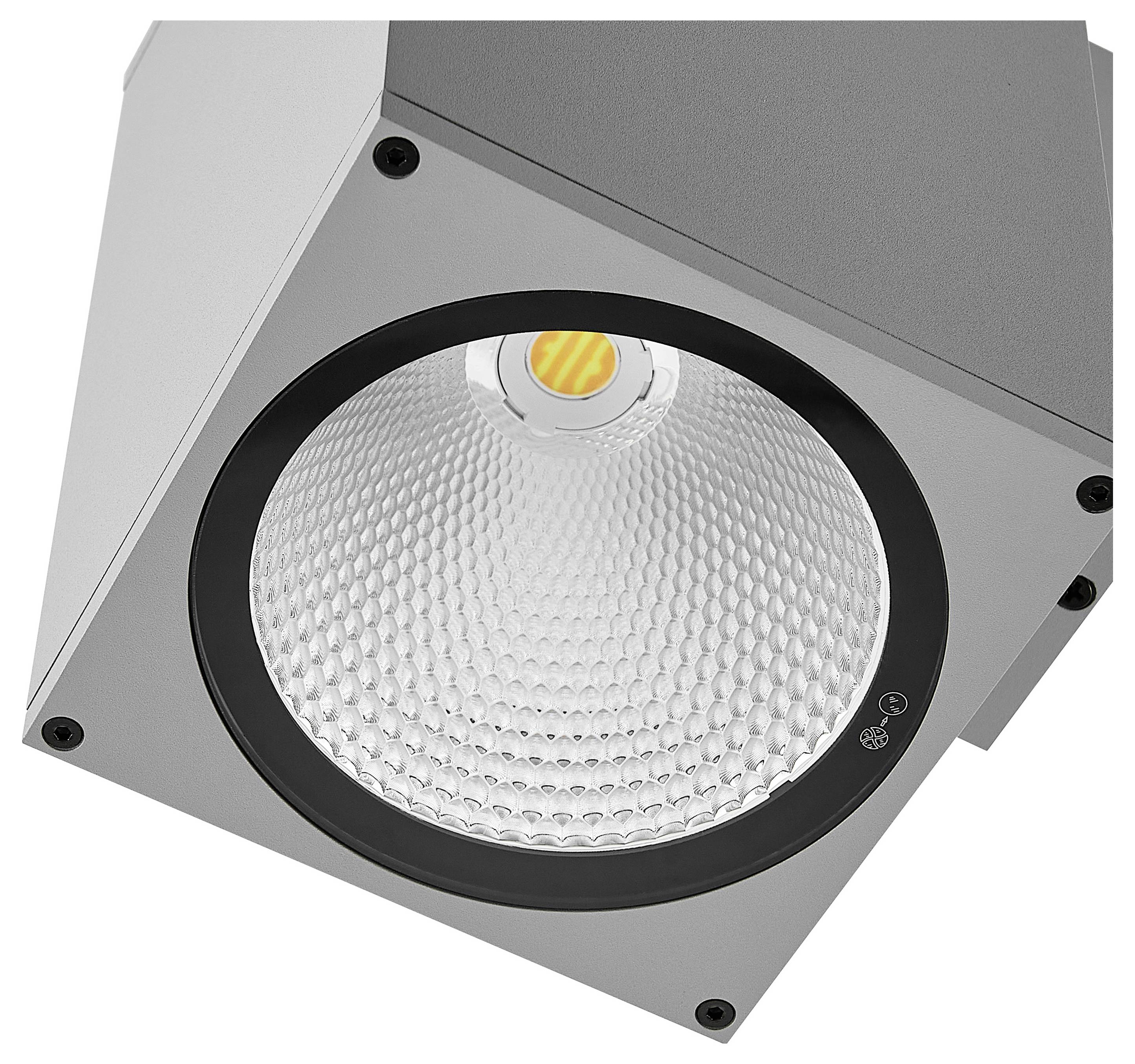 Lampa ścienna Deko Light ShoreLine Pro Square 731181 20.5 W traffic grey (ral 7042)-6