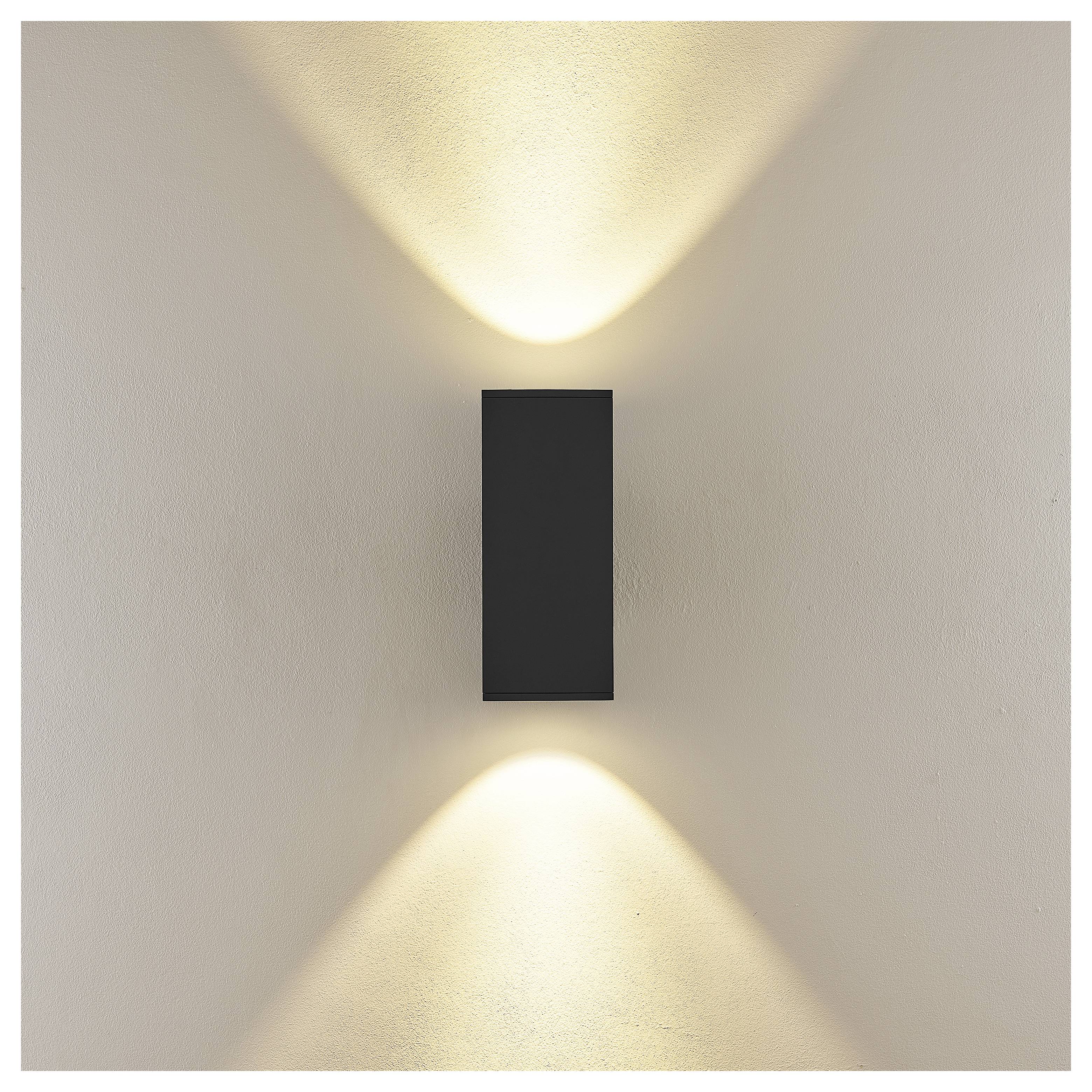 Lampa ścienna Deko Light ShoreLine Pro Square Up+Down 731191 55 W grafitowy szary (ral 7024)-3