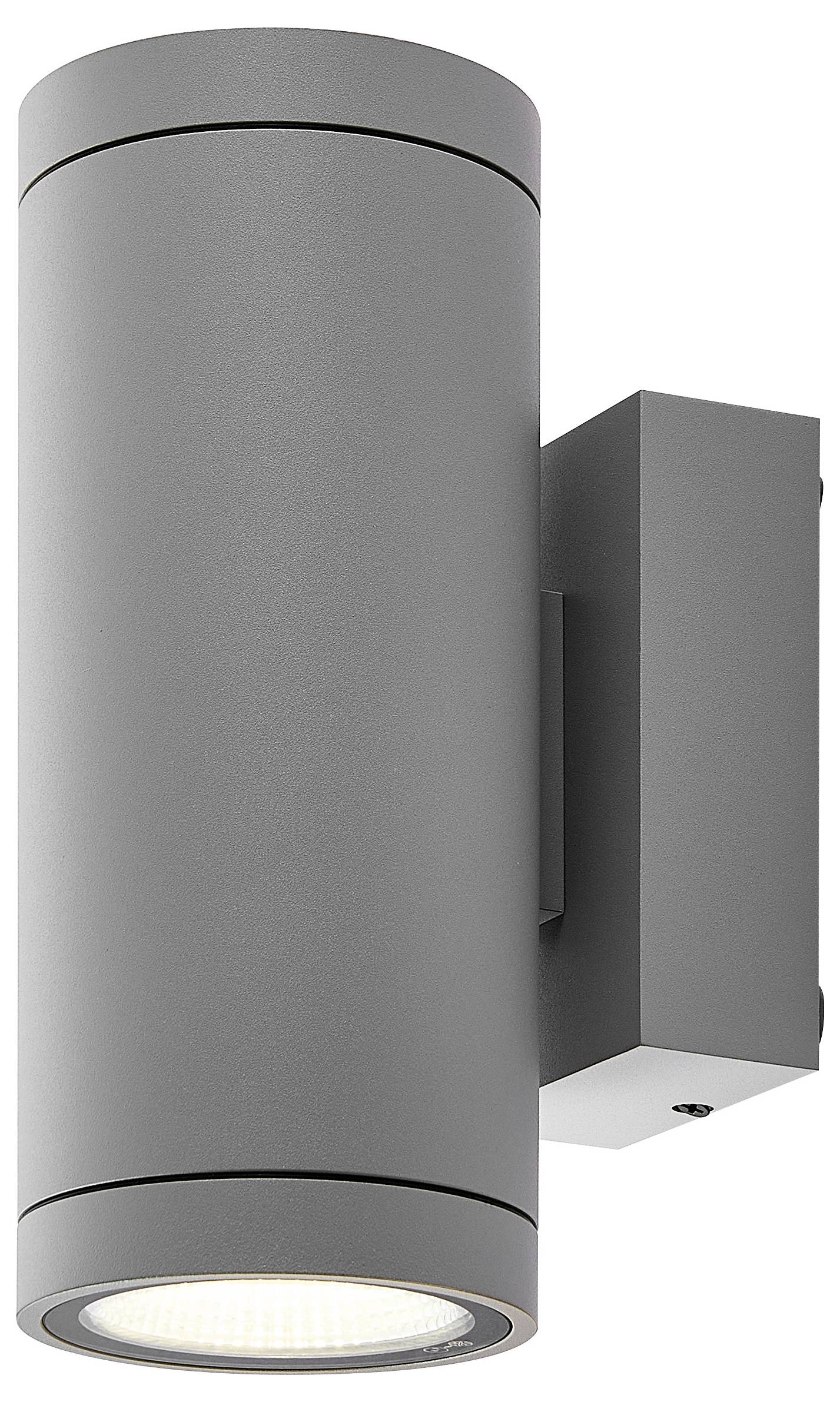 Lampa ścienna Deko Light ShoreLine Pro Round Up+Down 731193 20 W traffic grey (ral 7042)-1