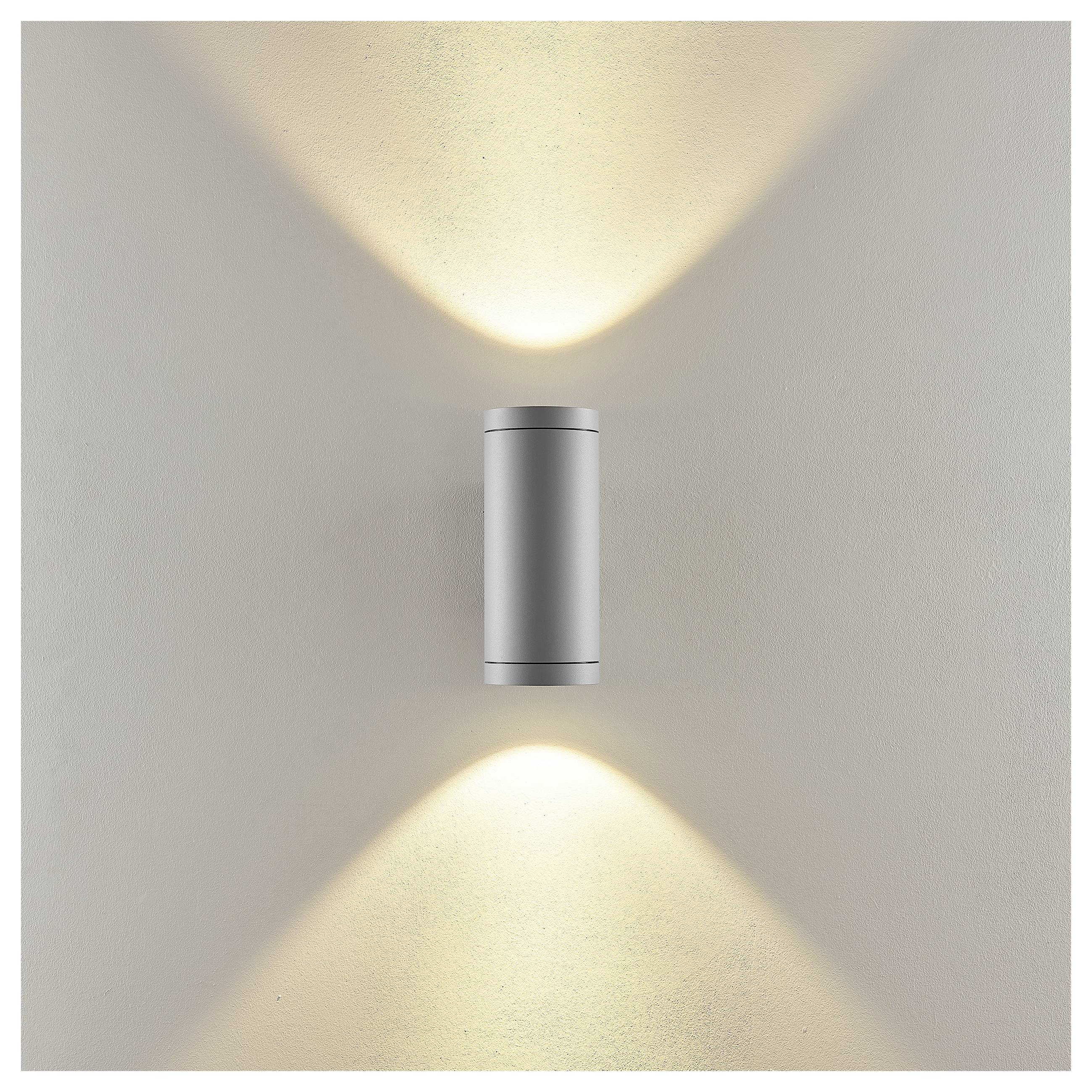 Lampa ścienna Deko Light ShoreLine Pro Round Up+Down 731193 20 W traffic grey (ral 7042)-3