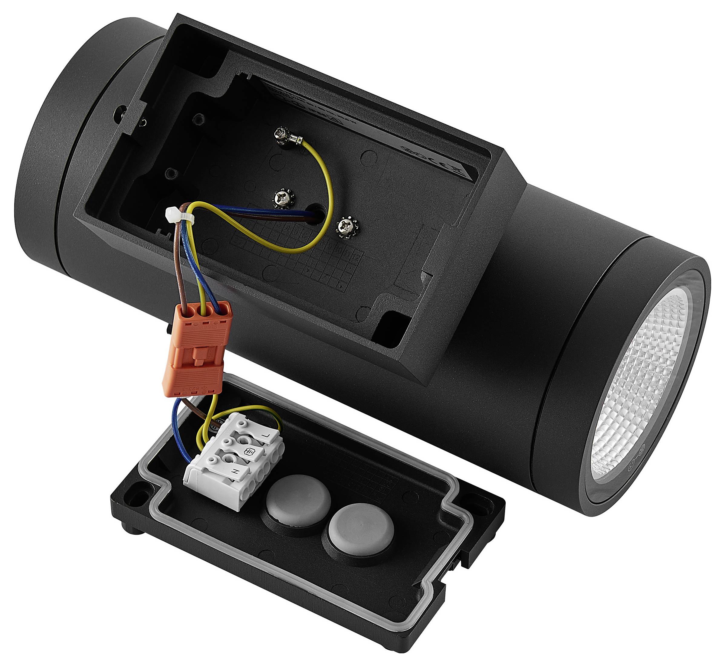 Lampa ścienna Deko Light ShoreLine Pro Round Up+Down 731194 20 W grafitowy szary (ral 7024)-2