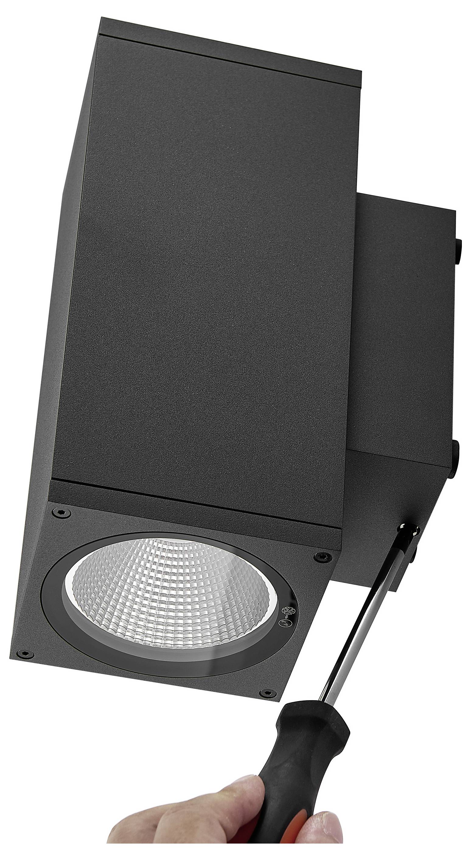 Lampa ścienna Deko Light ShoreLine Pro Square Up+Down 731200 21 W grafitowy szary (ral 7024)-9