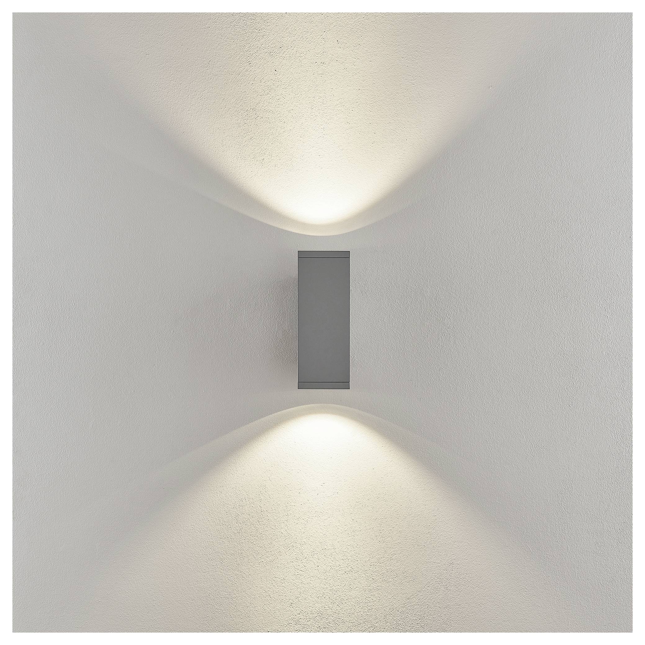 Lampa ścienna Deko Light ShoreLine Pro Square Up+Down 731208 7.5 W traffic grey (ral 7042)-4