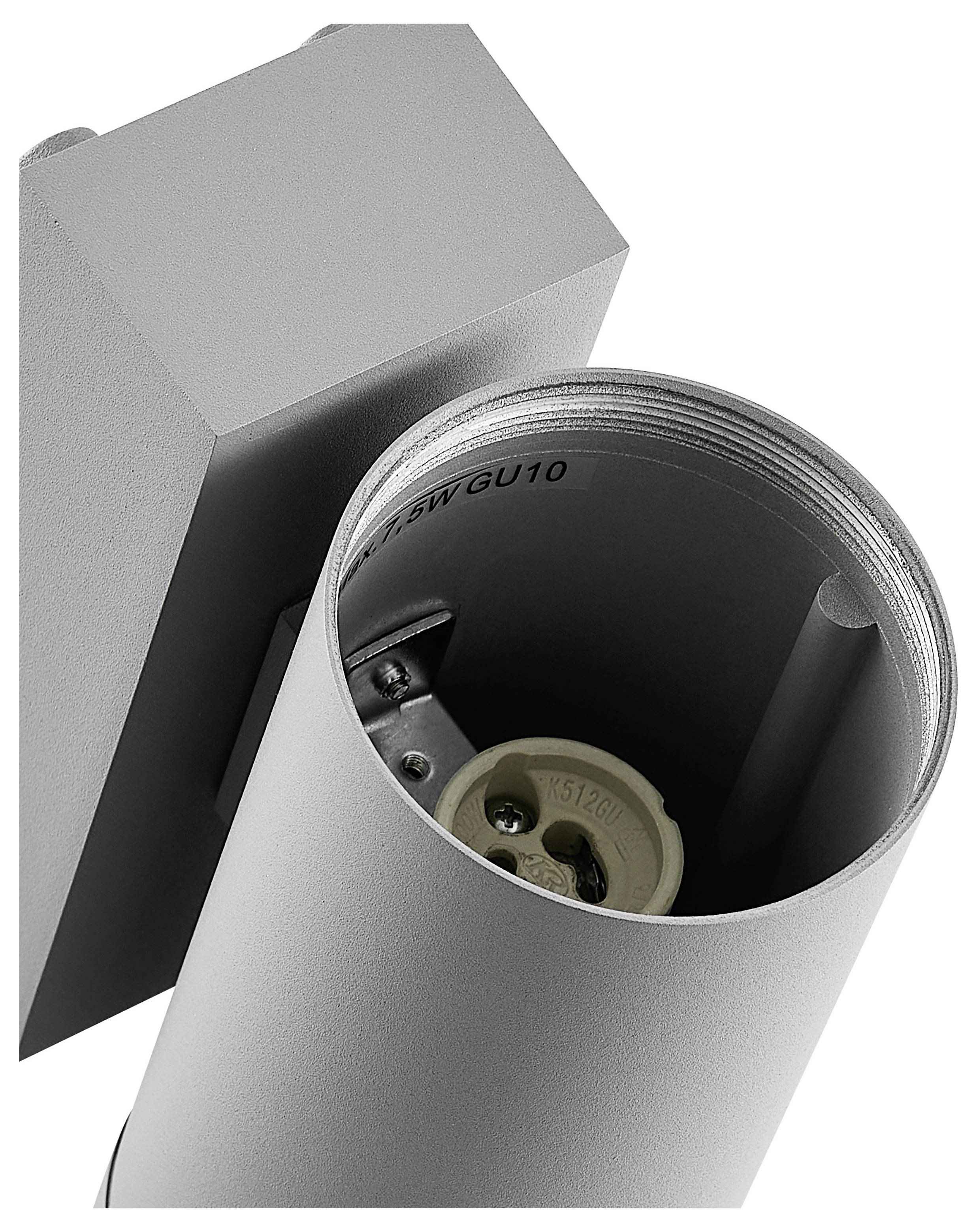 Lampa ścienna Deko Light ShoreLine Pro Round Up+Down 731214 7.5 W traffic grey (ral 7042)-7