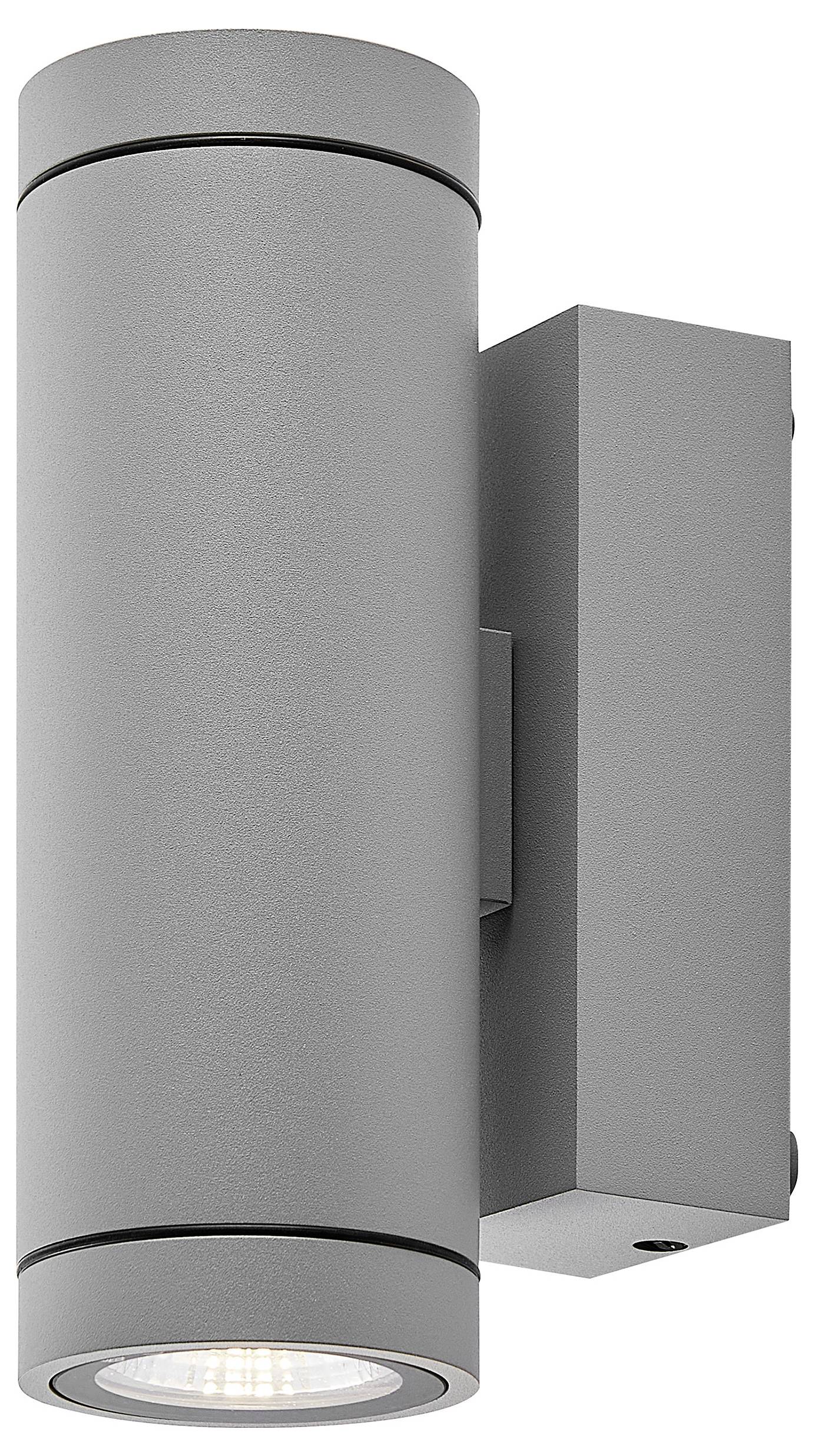 Lampa ścienna Deko Light ShoreLine Pro Round Up+Down 731220 7.5 W traffic grey (ral 7042)-1