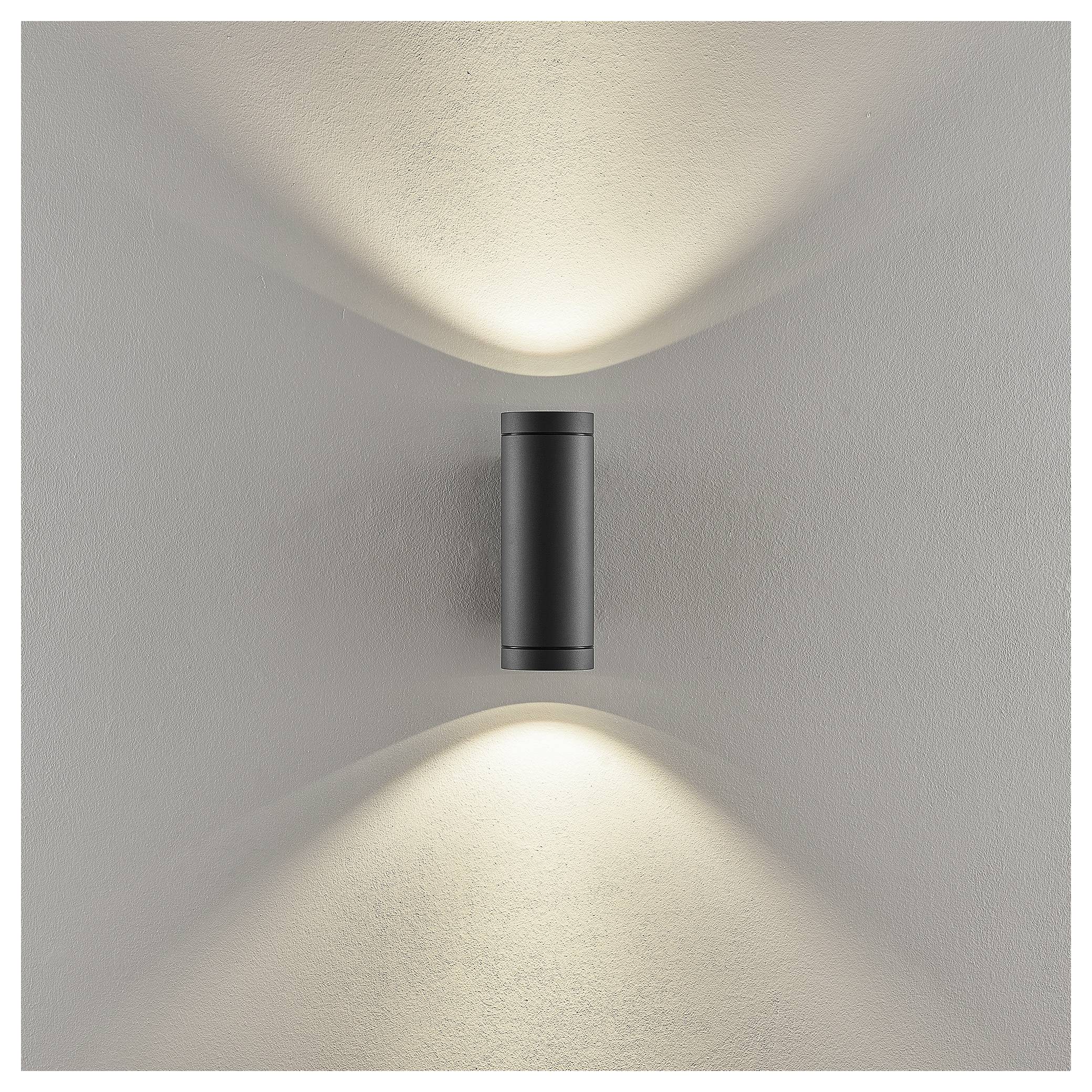 Lampa ścienna Deko Light ShoreLine Pro Round Up+Down 731221 7.5 W grafitowy szary (ral 7024)-4