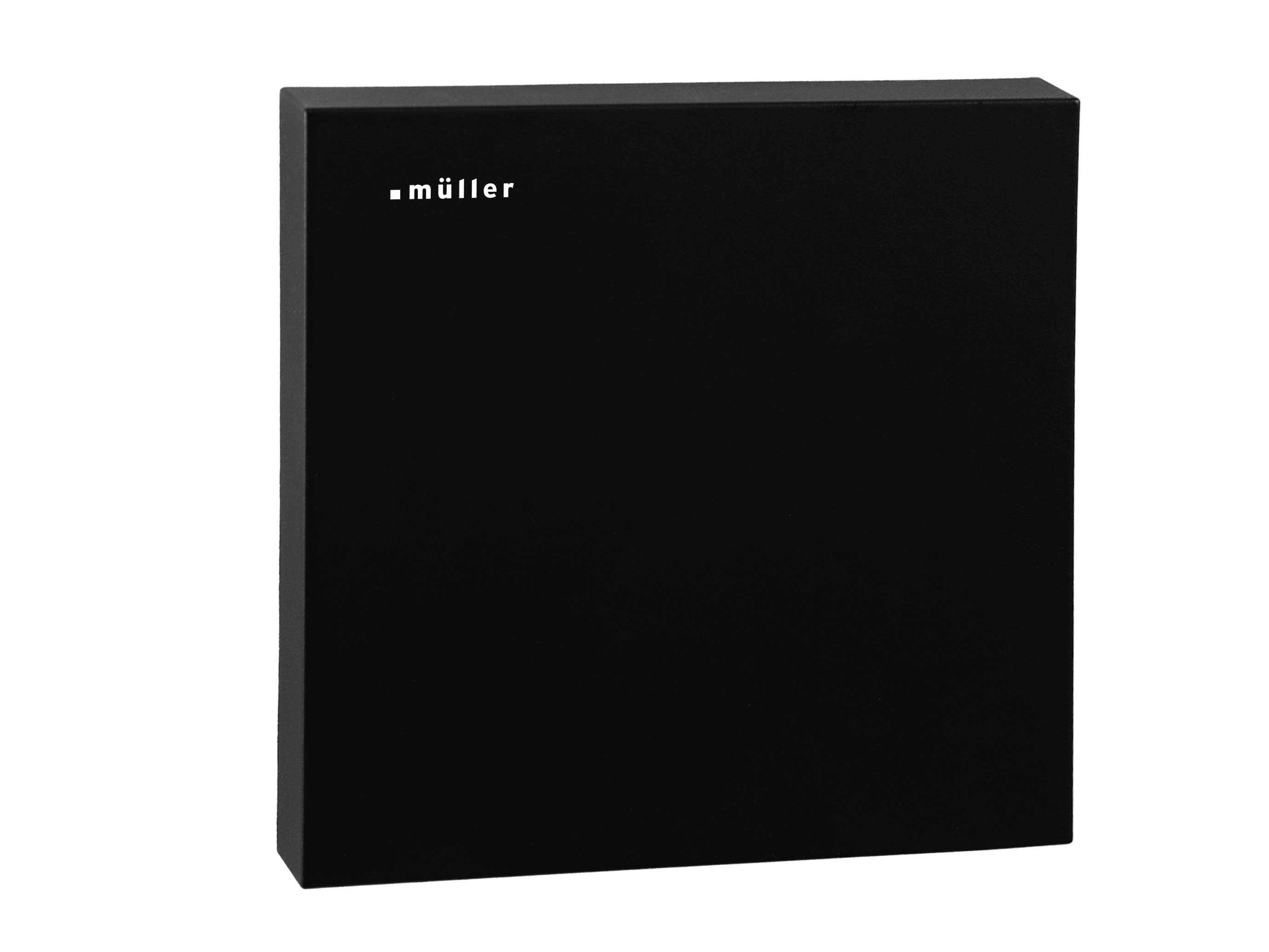 Регулятор температури приміщення з гігростатом Müller 24708 GS 30.12 knx RAL 9005