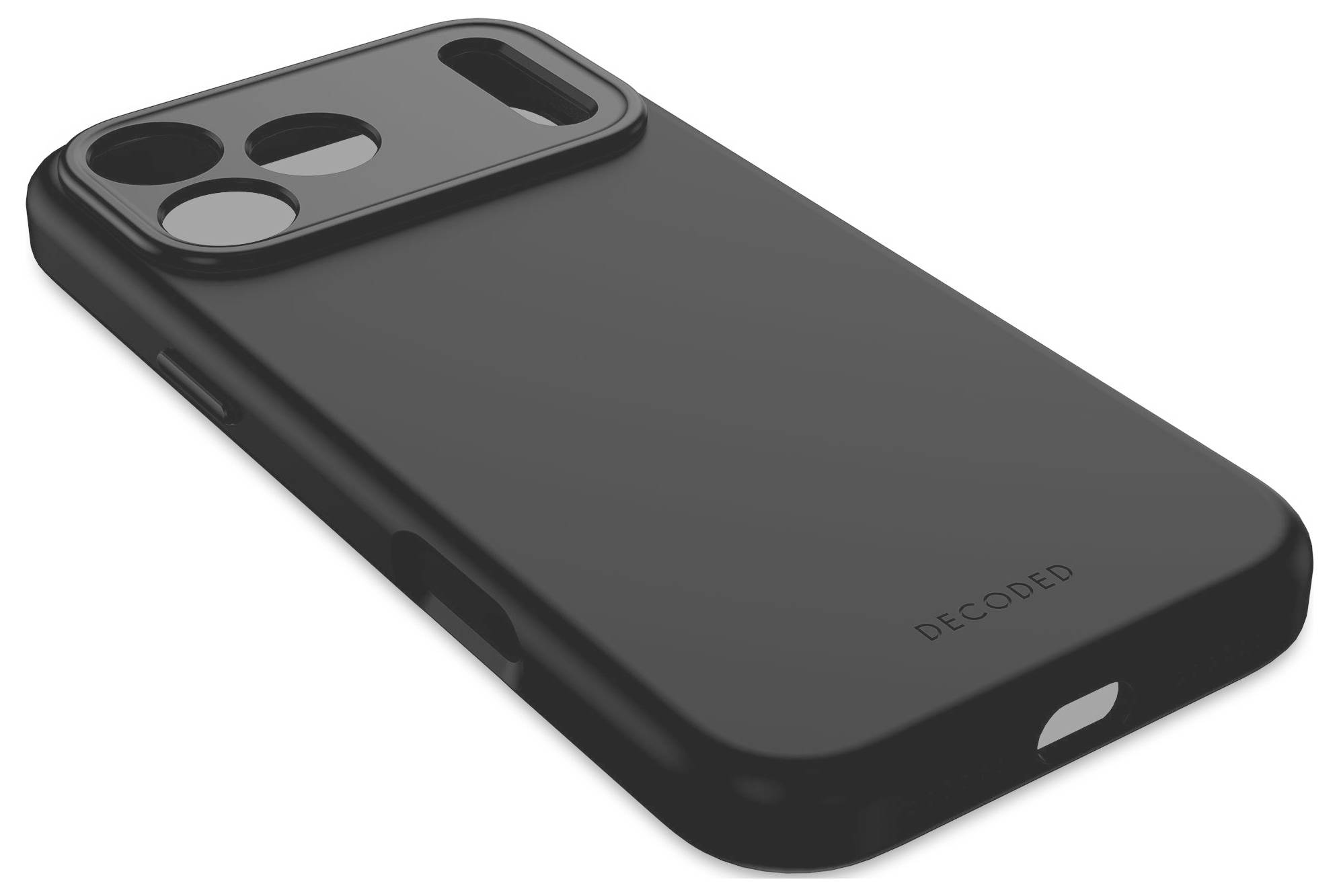 Decoded AntiMicrobial Silicone Futerał backcase iPhone 17 Pro Max czarny D25IPO17PKBCS9PK-5