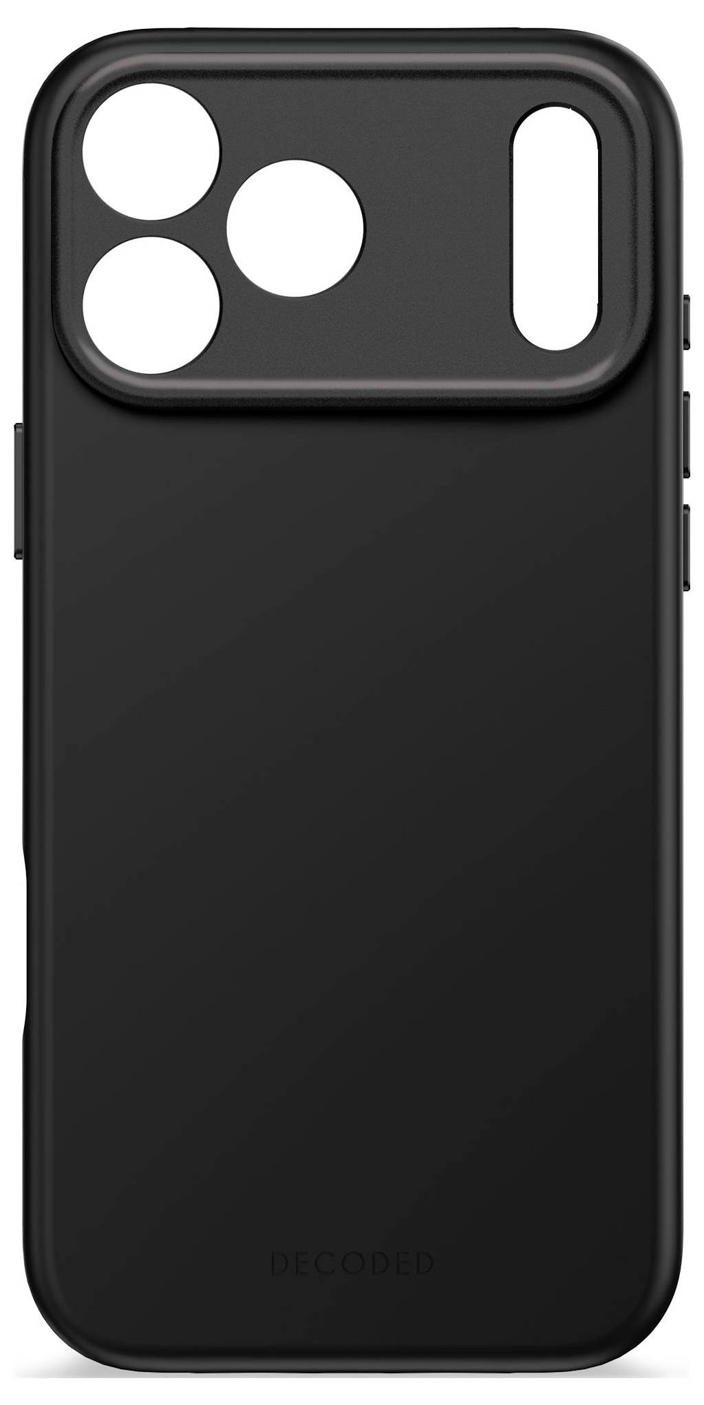 Decoded AntiMicrobial Silicone Futerał backcase iPhone 17 Pro Max czarny D25IPO17PKBCS9PK-7