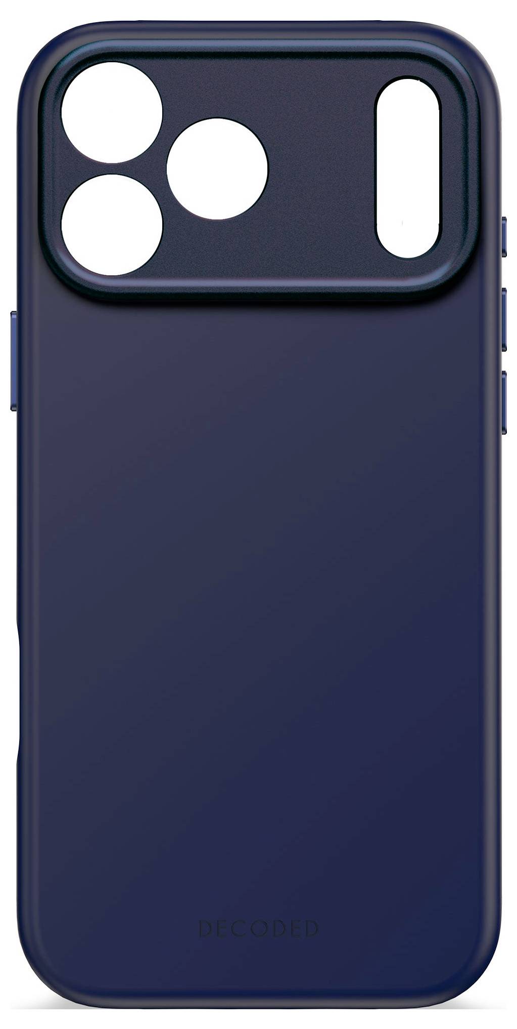 Decoded AntiMicrobial Silicone Futerał backcase iPhone 17 Pro Max granatowy D25IPO17PKBCS9TY-6