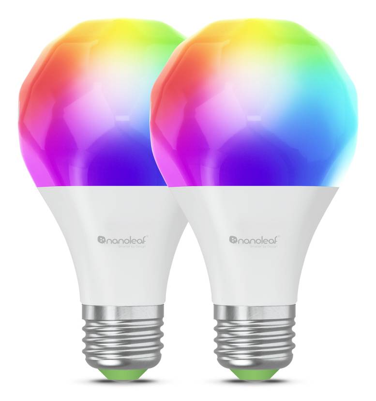 Nanoleaf Aurora Zestaw dwóch żarówek LED EEK: F (A - G)-0
