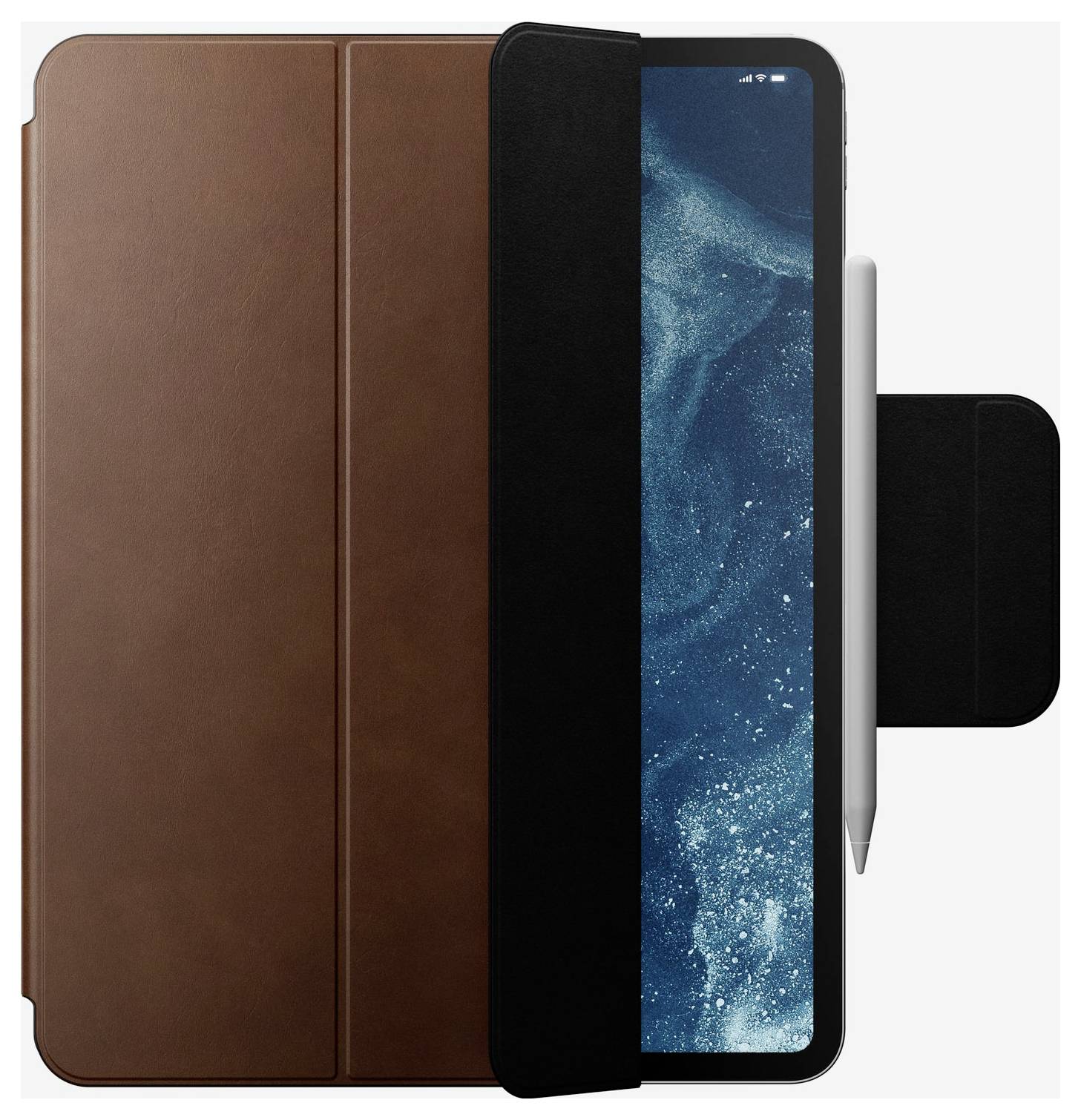 Torba / Etui na iPad Nomad Modern Leather Folio iPad Pro 13 brązowy-1