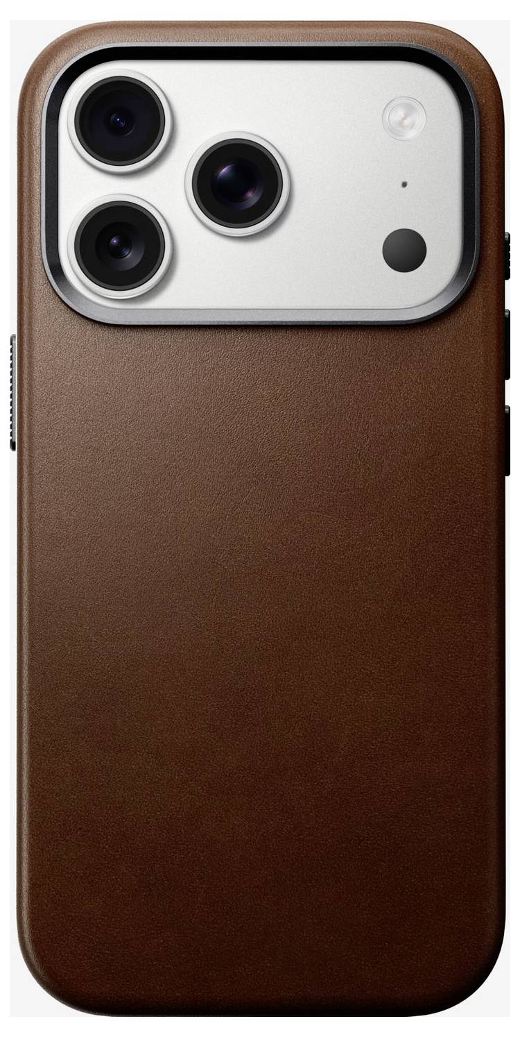 Nomad Traditional Leather Case Case iPhone 17 Pro brązowy NM011949858-11