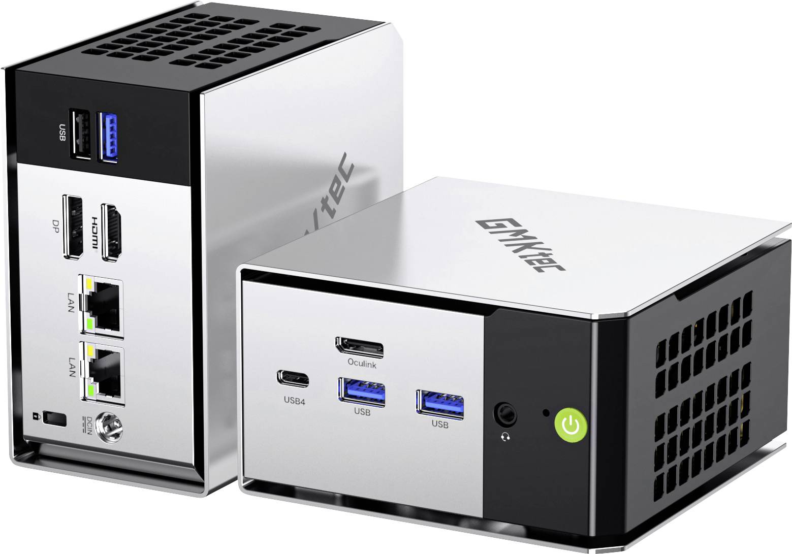 GMKtec Mini-PC Nucbox M8 AMD Ryzen 5 Pro 6650H 4.5 ГГц 16 ГБ ОЗУ 1 ТБ SSD AMD Radeon™ 660M Win 11 Pro M8-1
