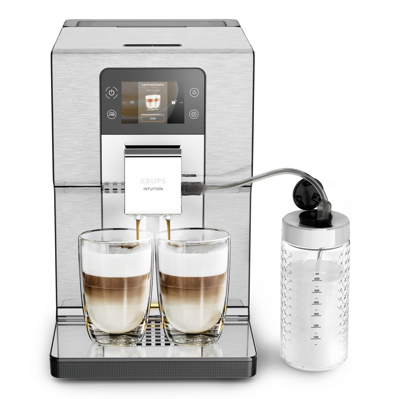 Кофемашина Krups Intuition Experience+ EA877D10, черная.