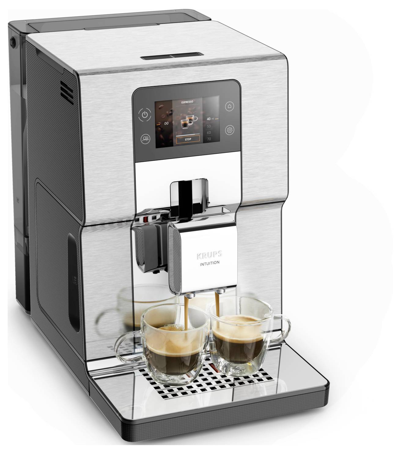 Кофемашина Krups Intuition Experience+ EA877D10, черная.