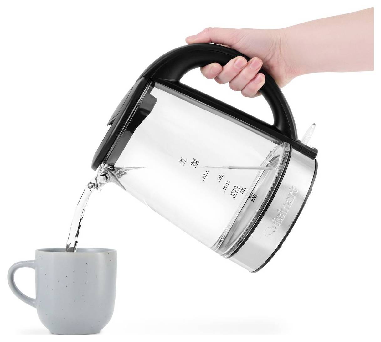 Чайник Cuisinart GK15E Crystal Clear, объем: 1,5 л.